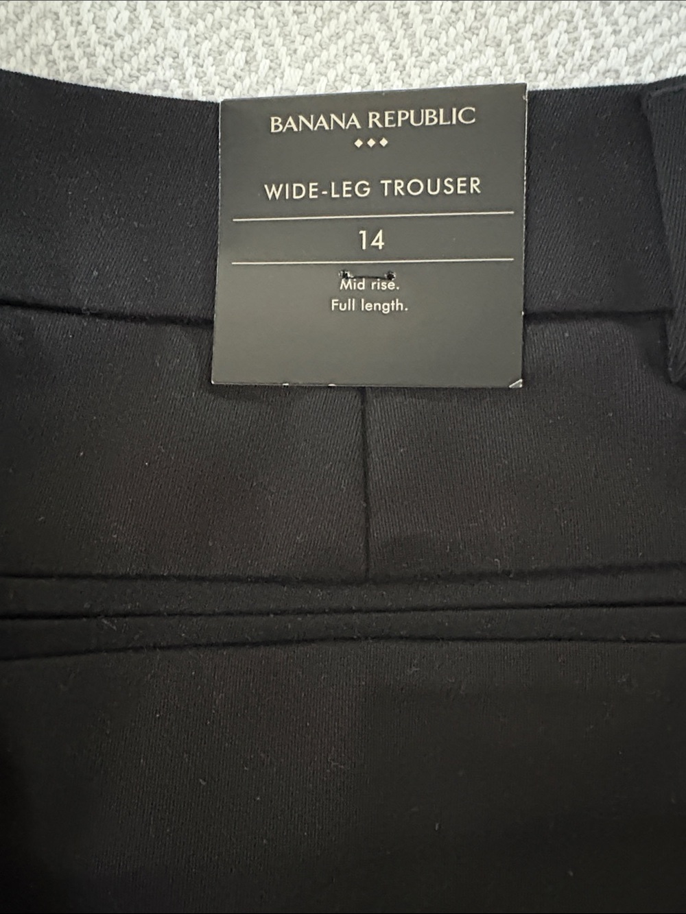 Banana Republic Wide Leg Pants - Black - Picture 2 of 5